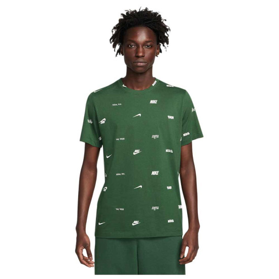 Nike Ανδρική κοντομάνικη μπλούζα Sportswear Tee Club AOP